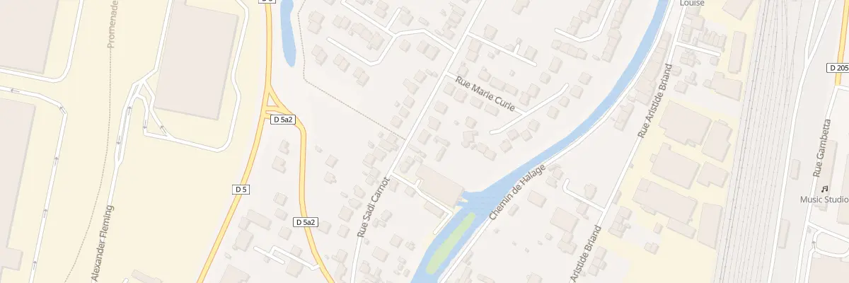 Plan du 57 Rue Sadi Carnot à Villenoy