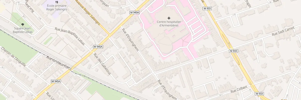Plan du 114 Rue d’Erquinghem à Armentières