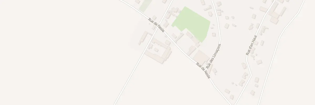 Plan du 23 Rue de Bersaucourt à Hypercourt