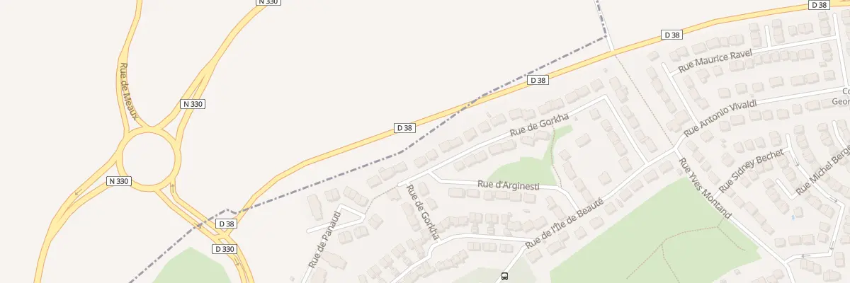 Plan du 15 Rue de Gorkha à Crégy-lès-Meaux