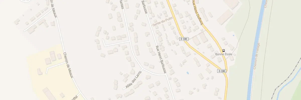 Plan du 119 Rue Henri Barbusse à Crégy-lès-Meaux