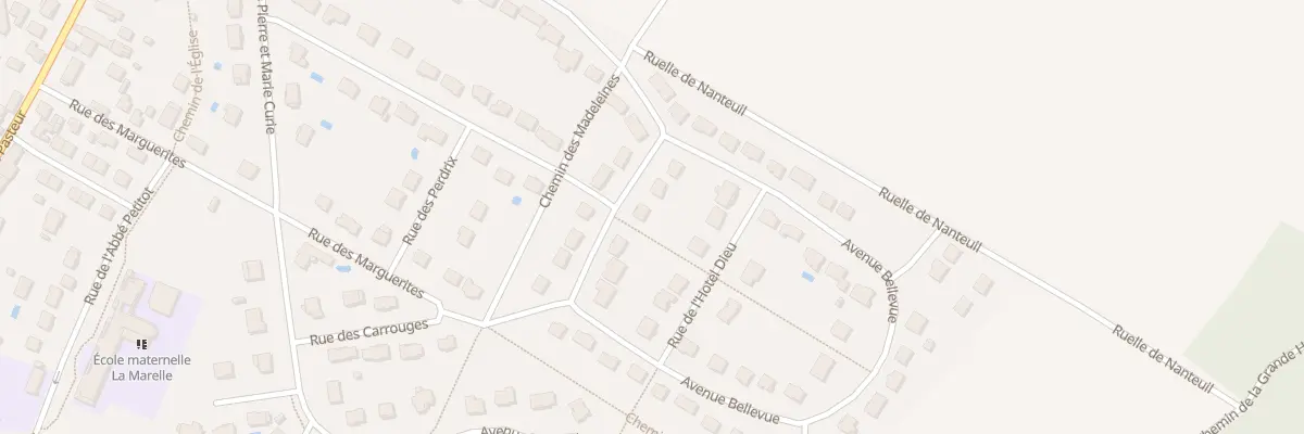 Plan du 74 Av Bellevue à Mareuil-lès-Meaux