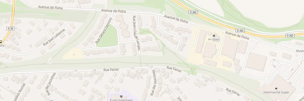 Plan du 22 Rue Jean-claude Lampin à Méricourt