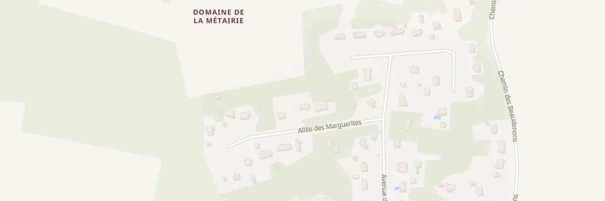 Plan du 55 All des Marguerites à Saint-Germain-des-Prés