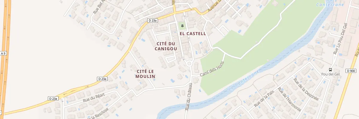 Plan du 29 Rue des Platanes à Pollestres
