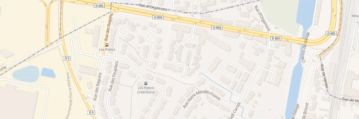 Plan du 8 Rue Benjamin Delessert à Villenoy