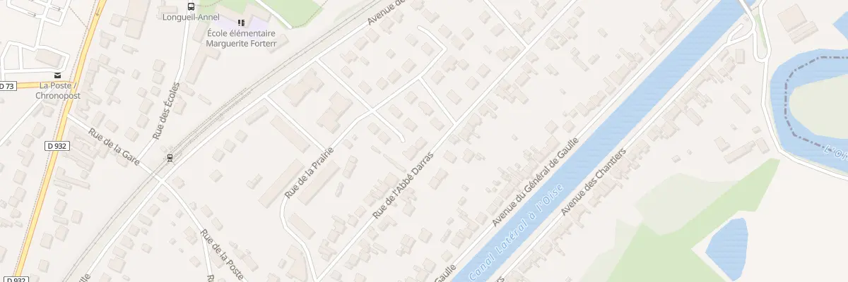 Plan du 62 Rue de l’Abbé Darras à Longueil-Annel