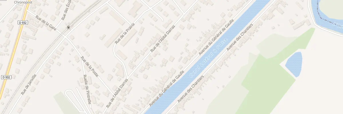 Plan du 39B Rue de l’Abbé Darras à Longueil-Annel