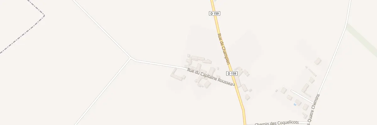 Plan du 8 Rue du Capitaine Rousseaux à Margny-aux-Cerises