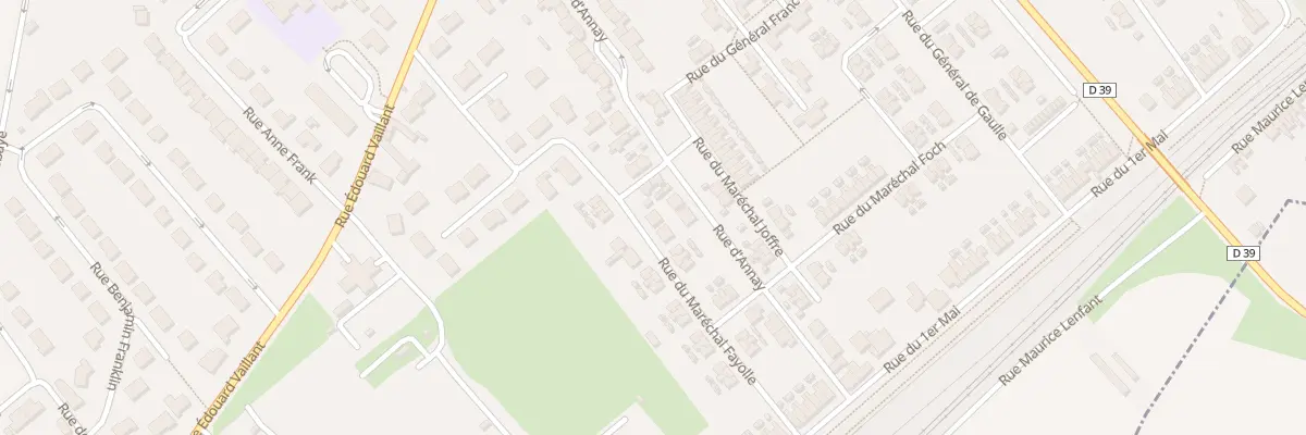Plan du 16 Rue du Maréchal Fayolle à Vendin-le-Vieil