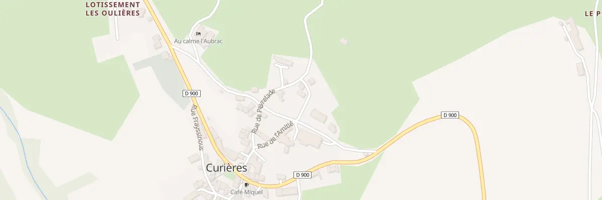Plan du 5070 Curieres à Curières
