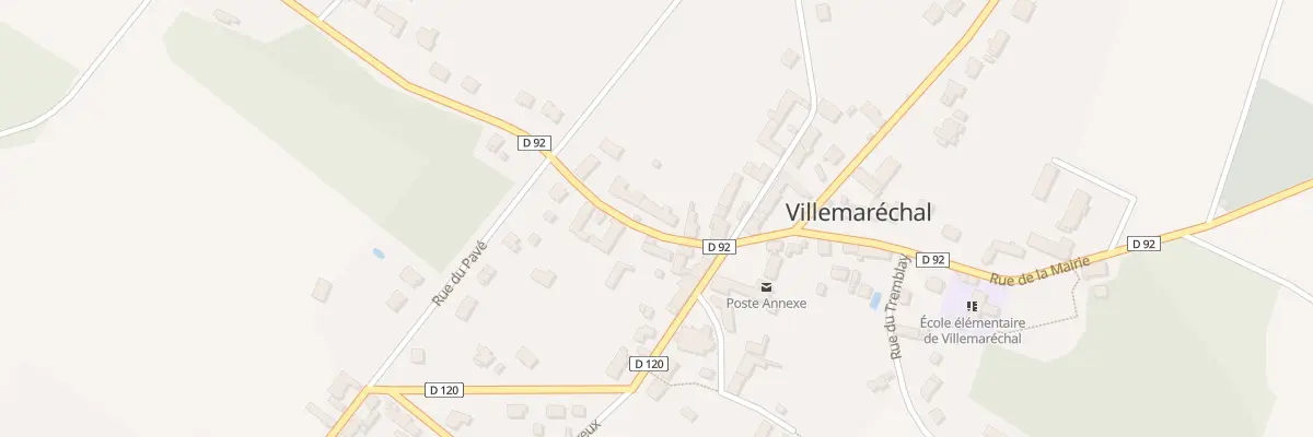 Plan du 4 Rue de la Fontaine à Villemaréchal