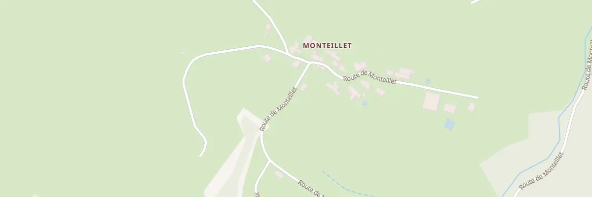 Plan du 5713 Monteillet à Ségur