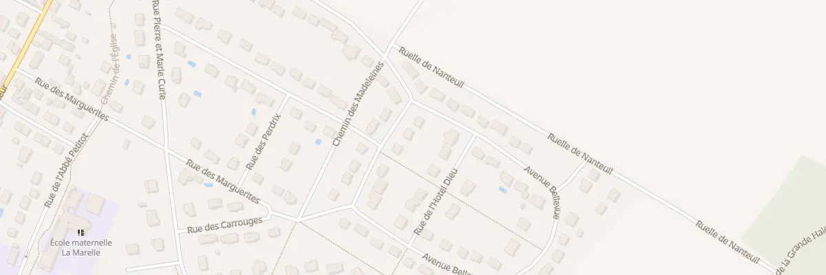 Plan du 70 Av Bellevue à Mareuil-lès-Meaux