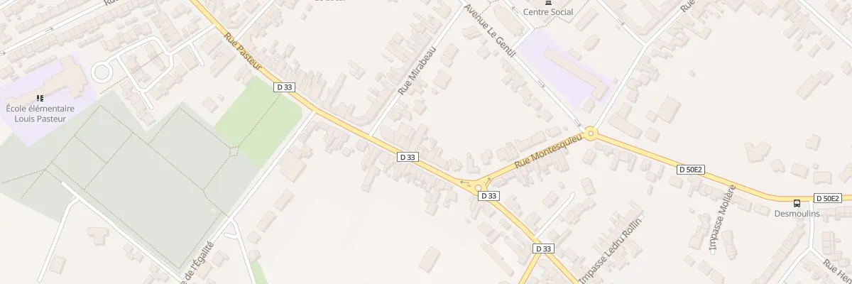 Plan du 79 Rue Pasteur à Méricourt
