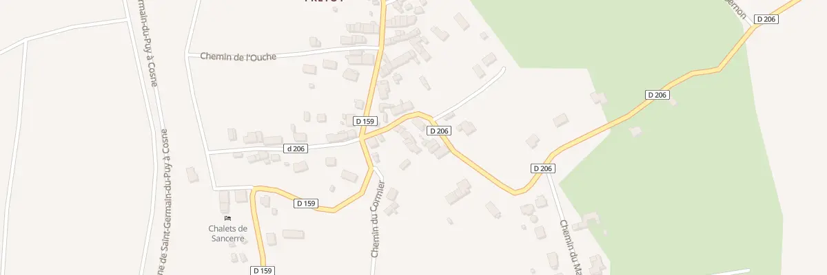 Plan du 6 Rue des Quatre Chemins à Thauvenay