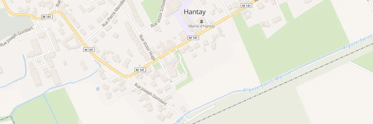 Plan du 9B Rue Mirabeau à Hantay