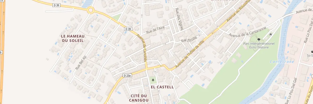 Plan du 20B Rue de la Muraille à Pollestres