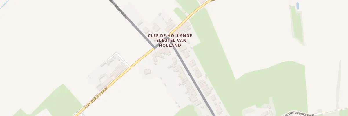 Plan du 54 Rue de la Clef d’Hollande à Nieppe