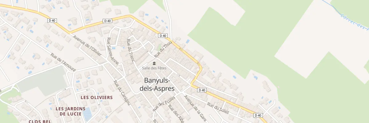 Plan du 27 Rue d’Andorre à Banyuls-dels-Aspres