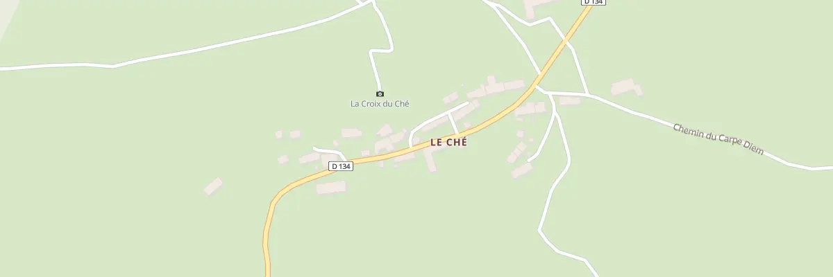 Plan du 16 Rue des Fontaines -Le Che- à Valuéjols