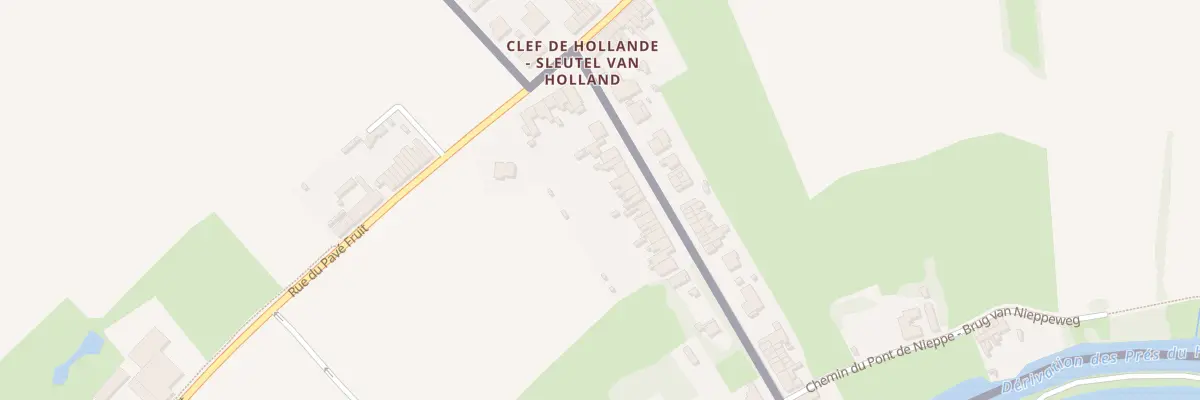Plan du 102 Rue de la Clef d’Hollande à Nieppe