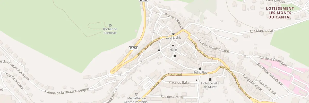 Plan du 4 Rue Saint-Michel à Murat