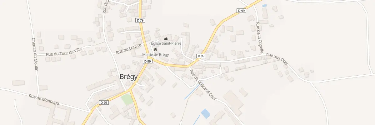 Plan du 5 Rue de l’Ormelet à Brégy