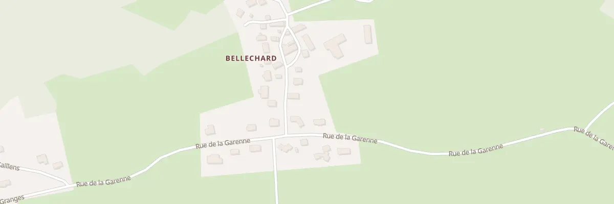 Plan du 5619 Bellechard à Chapdes-Beaufort
