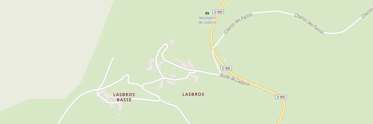 Plan du 5042 Lasbros à Condom-d’Aubrac