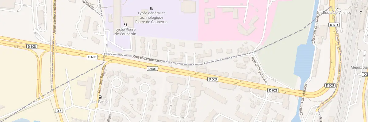 Plan du 24 Rue d’Orgemont à Meaux