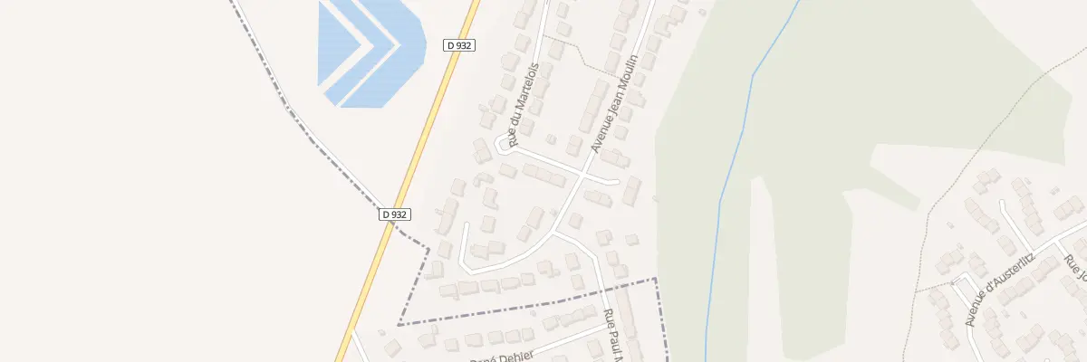 Plan du 3 Rue du Martelois à Thourotte