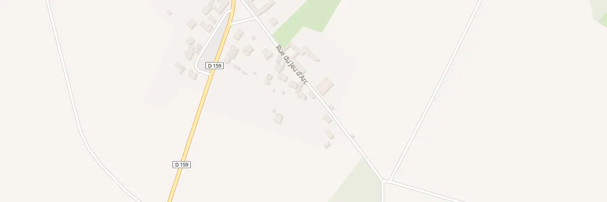 Plan du 12 Rue du Jeu d’Arc à Margny-aux-Cerises