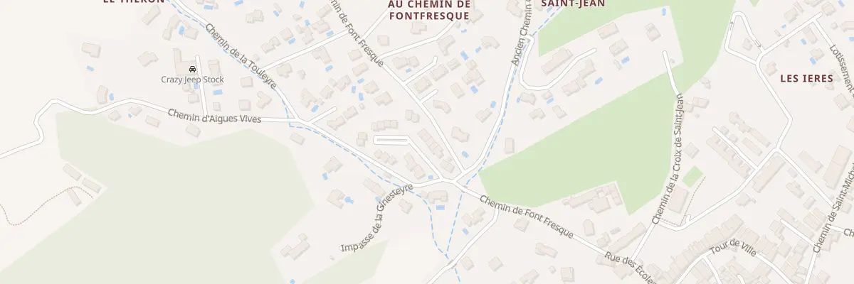 Plan du 12 Lot Font Fresque à Bize-Minervois
