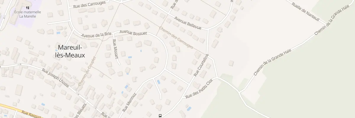 Plan du 15 Av Bossuet à Mareuil-lès-Meaux