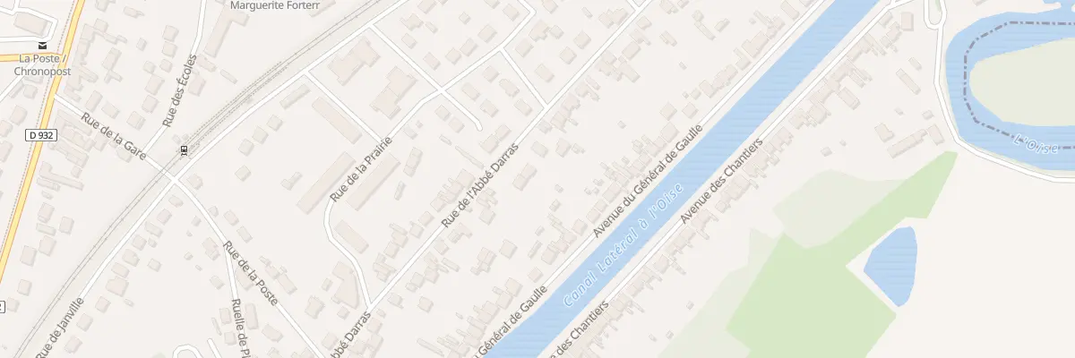 Plan du 47 Rue de l’Abbé Darras à Longueil-Annel
