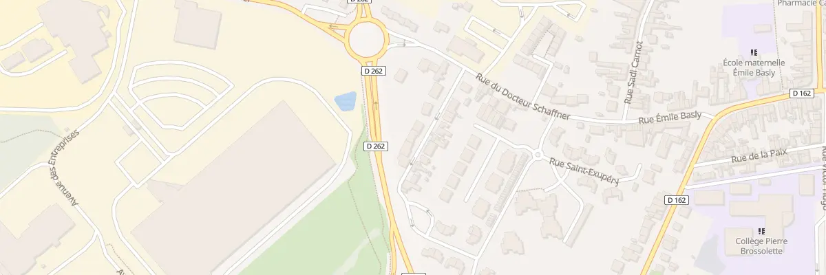 Plan du 91 Voie de l’Epinette à Noyelles-sous-Lens
