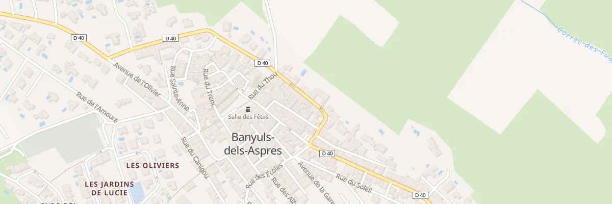 Plan du 17 Rue de la Tramontane à Banyuls-dels-Aspres