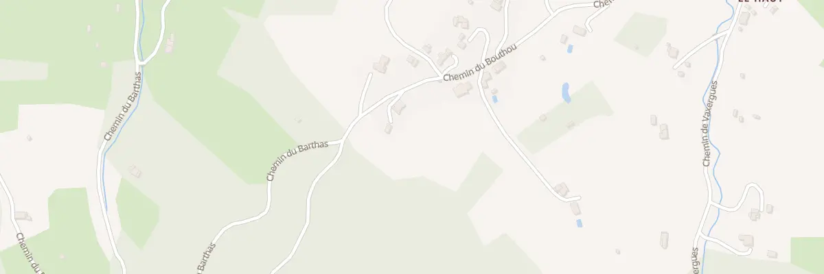 Plan du 645 Che du Bouthou à Saint-Affrique