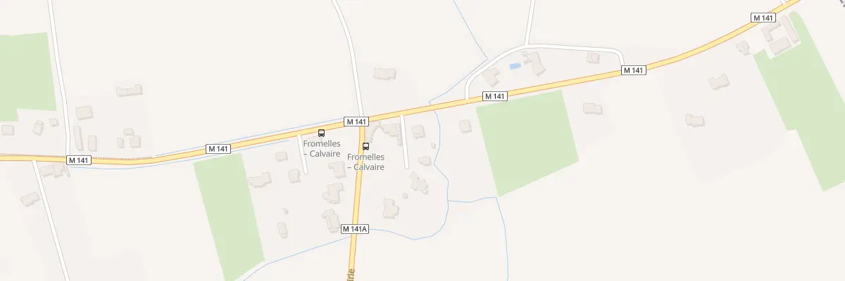 Plan du 5 Rue du Pont de Pierres à Fromelles