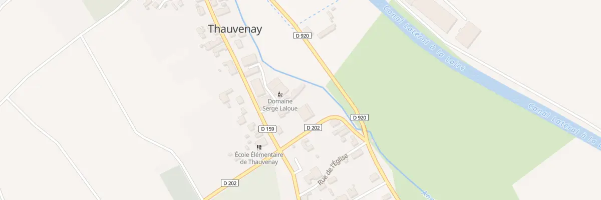 Plan du 8 Rue de la Mairie à Thauvenay