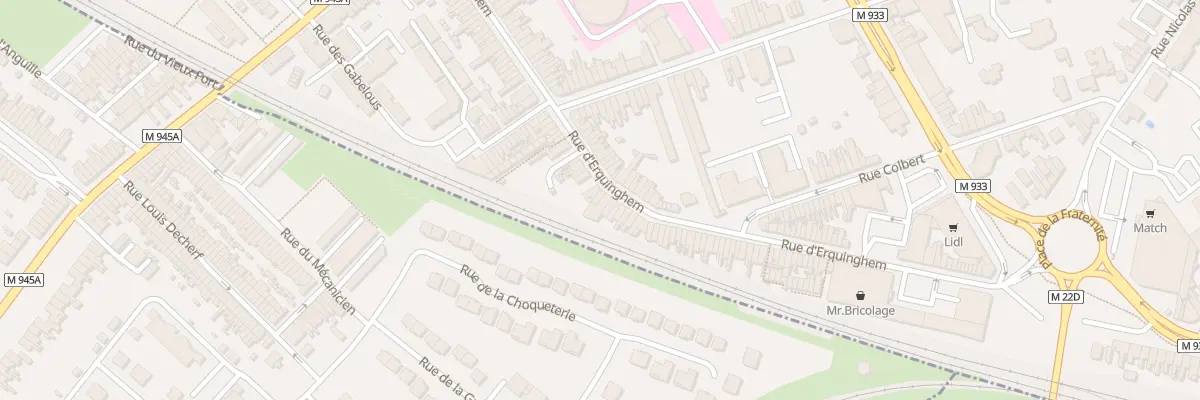 Plan du 83 Rue d’Erquinghem à Armentières