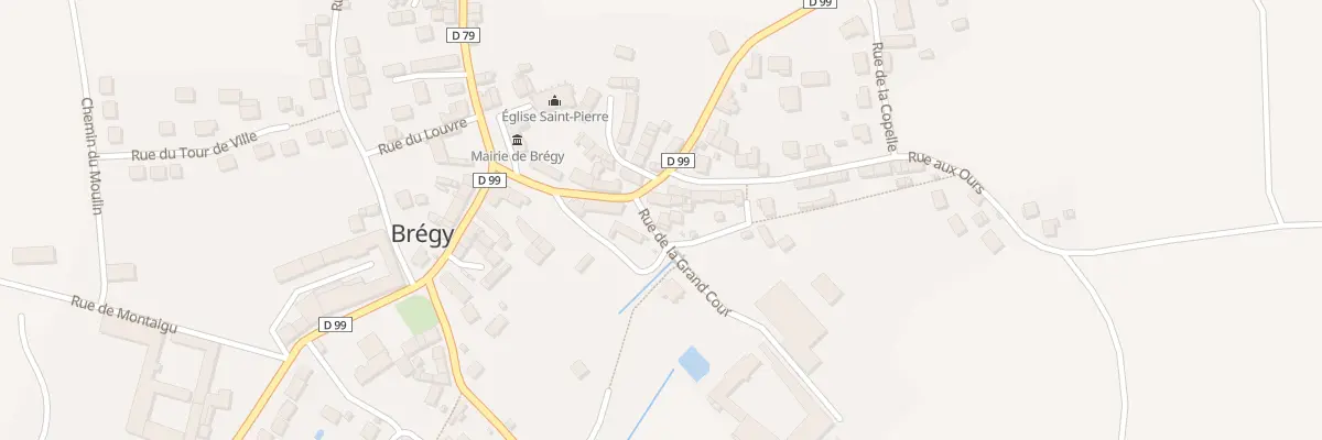 Plan du 8 Rue de l’Ormelet à Brégy