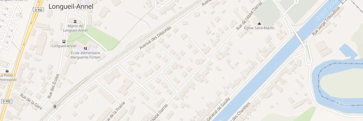 Plan du 4 Imp des Presles à Longueil-Annel