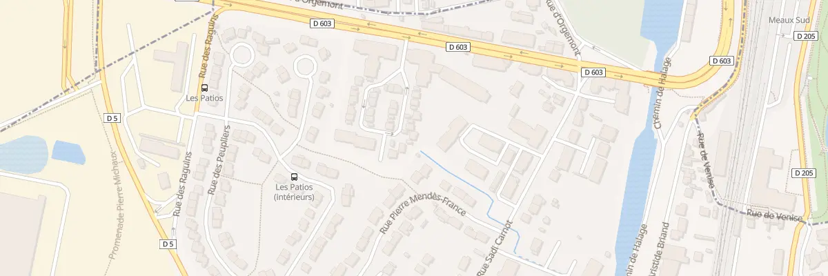 Plan du 17 Rue Benjamin Delessert à Villenoy