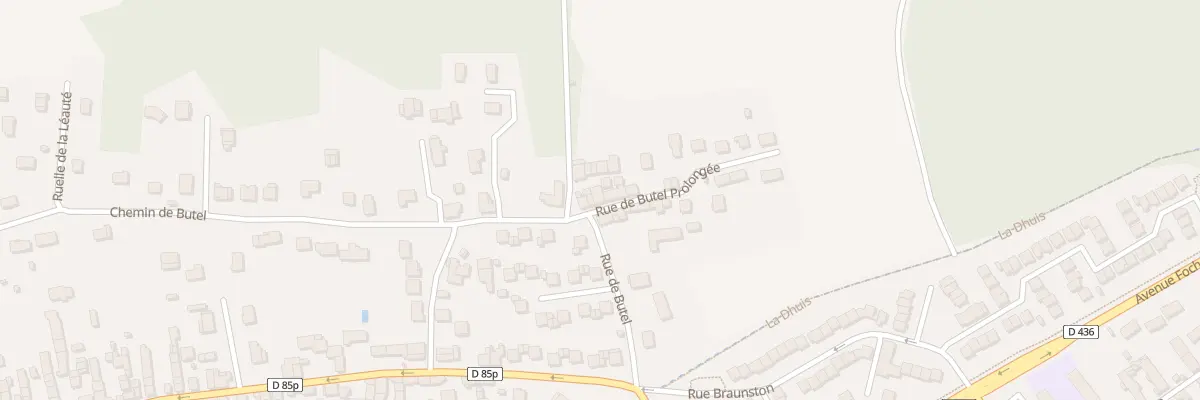 Plan du 3 Rue de Butel Prolongée à Quincy-Voisins