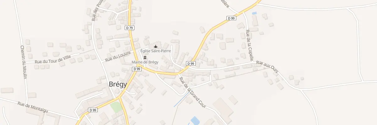 Plan du 11 Rue de l’Ormelet à Brégy