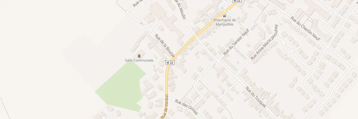 Plan du 69 Rue de Verdun à Marquillies