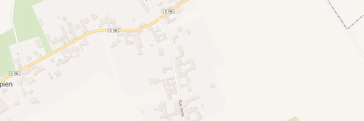 Plan du 11 Rue Verte à Champien