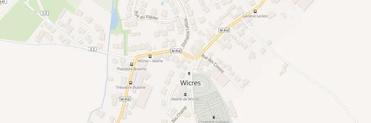 Plan du 23 Rue de l’Église à Wicres